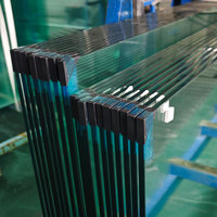 Kaca Tempered Float Transparan Berkualitas Tinggi Ukuran Pelanggan 10mm untuk Rumah Kaca