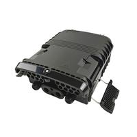 Caja de Distribución de Fibra Óptica FTTH de 16 Núcleos, Caja de Empalme Vertical para Exteriores, Caja de Distribución de Fibra Óptica de 16 Puertos