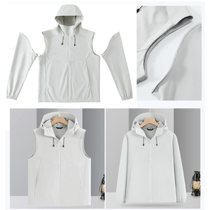 Veste de montagne en softshell personnalisée, doublée de velours épais, coupe-vent et imperméable, pour l'automne et l'hiver - Product Image 6
