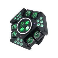 Projecteur laser LED RGBW 4-en-1 MOKE 150W avec DMX512 et activation sonore pour DJ, discothèque, bar, karaoké, fête, scène