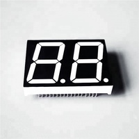 Afficheur LED à 7 segments à 2 chiffres de 1,5 pouce Super Vert (569-571 NM) Module LED Houkem-15021-A/BSG 17 broches