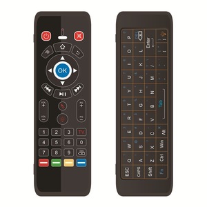 Souris volante 2,4G tactile intégrale avec gyroscope, clavier à apprentissage IR, rétroéclairage 7 couleurs, télécommande Air Mouse pour Smart TV, Android Box, PC - Product Image 3