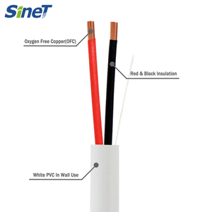 Cao cấp 2-Core PVC vỏ bọc cáp loa 2C/14 AWG 16awg 41-stranded OFC cho HIFI âm thanh 1000 ft ống chỉ - Product Image 2