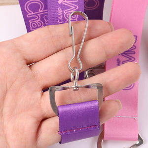 Tali Lanyard dan Tempat Kartu Identitas dengan Logo Transfer Panas Cetak Sublimasi - Product Image 4