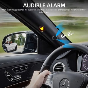 BSD <span class=keywords><strong>BSM</strong></span> LCA RCTA Angle mort universel pour voiture 24GHZ Micro-ondes Double capteur Radar Système d'aide à la détection d'angle mort - Product Image 2