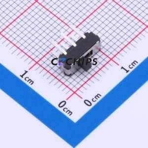 HX MSS22D18G2 Slide Switch Through hole Component (THT) Switch Double Pole Double Throw Rectangle Pin Header PC Pin 9.1mm - Product Image 1