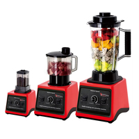 JEWIN 1589 Nouvelle Arrivée Mixeur Électrique Professionnel 3-en-1 de 3L avec Récipient en Plastique 8000W pour Usage Domestique et Hôtelier