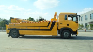 Camion de dépannage diesel bon marché de 16 tonnes - camion de garde-corps à fond plat lourd, état neuf, vente directe d'usine - Product Image 2