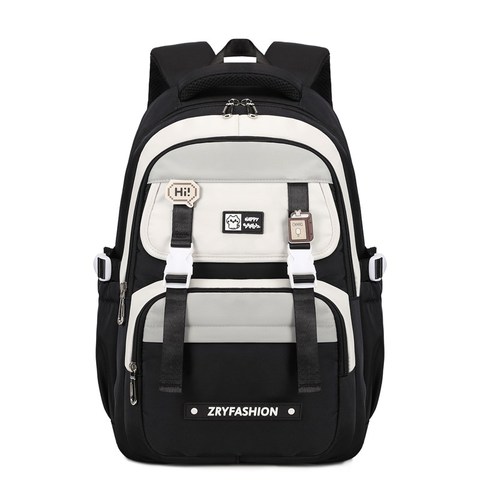 Hot Selling Students Teenager Casual School Backpacks Mochila Escolar Girls College Laptop Backpacks Black School Bags for Women