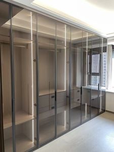 Armoire portable écologique sur mesure pour chambre à coucher, armoire moderne en bois, armoires de chambre à coucher, fabricant Balom - Product Image 4