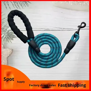 สายจูงสุนัขแบบสะท้อนแสง ทนทานต่อแรงกระแทก รุ่นขายดีข้ามประเทศ สำหรับพาสุนัขเดินเล่น รุ่น WW-668 จัดส่งตรงจากโรงงาน - Product Image 2