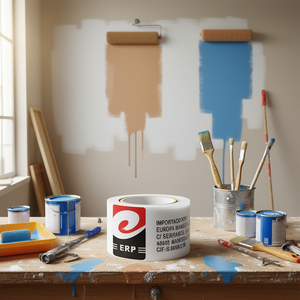 Cinta adhesiva para pintar de la marca ERP Painter's Tape para proyectos de pintura - Product Image 2