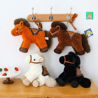 Peluche Cheval du Zodiaque en Polyester avec Rembourrage en Coton PP, Taille 31cm-50cm, Sac Bandoulière Unisexe, À partir de 14 ans