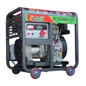 Generador Diésel Shraise Rz12000le de 10kw, Marco Abierto, Arranque Eléctrico, Fuente de Energía de Emergencia 110/220V 50/60Hz - Product Image 2