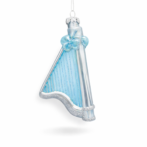 Kerstversiering van glazen hars in aangepaste kleur, handgemaakte muzikale boomdecoratie, OEM ODM, BSCI-gecertificeerde fabriek - Product Image 2