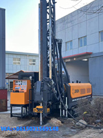 Nouvelle foreuse géologique professionnelle entièrement hydraulique pour l'exploration de diamants, avec moteur haute capacité, marque JINSHI