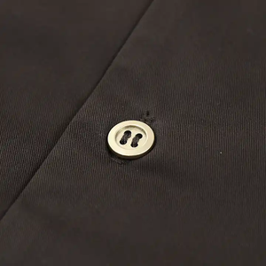 <span class=keywords><strong>Polo</strong></span> in cotone 100 a manica corta in saia <span class=keywords><strong>Polo</strong></span> da <span class=keywords><strong>uomo</strong></span> <span class=keywords><strong>con</strong></span> bottone tinta unita camicie abbottonate - Product Image 4