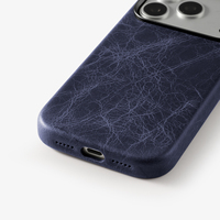 Étui en cuir italien de luxe pour iPhone 15/16/18 Pro Max, support magnétique avec protection à 360° - Accessoires technologiques de haute qualité