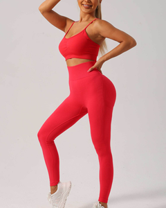 Pantalons <span class=keywords><strong>de</strong></span> yoga <span class=keywords><strong>de</strong></span> fitness taille haute pour femmes, leggings <span class=keywords><strong>de</strong></span> sport pour la salle <span class=keywords><strong>de</strong></span> sport, taille plus, uni, anti-<span class=keywords><strong>cellulite</strong></span>, respirant, séchage rapide - Product Image 6