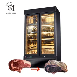 Commercial Salami Cheese Meat Beef Steak Storage Dry Age Curing Chamber Fridge Refrigerator Cabinets