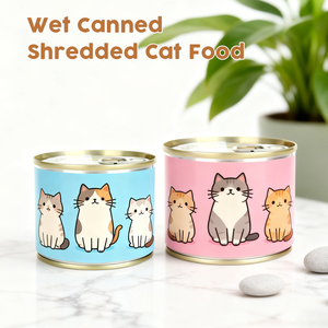 Barattoli in Latta Rotondi Sigillati Personalizzati 90*99mm <span class=keywords><strong>per</strong></span> Alimenti <span class=keywords><strong>per</strong></span> <span class=keywords><strong>Gatti</strong></span>, Barattoli in Metallo Facili da Aprire <span class=keywords><strong>per</strong></span> Alimenti <span class=keywords><strong>per</strong></span> Animali Domestici - Product Image 4