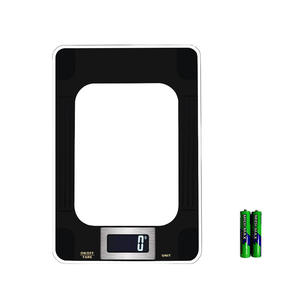 Petites balances de cuisine portables en verre trempé, personnalisables, en acier inoxydable, pour la pâtisserie et les salades, transfrontalières - Product Image 6