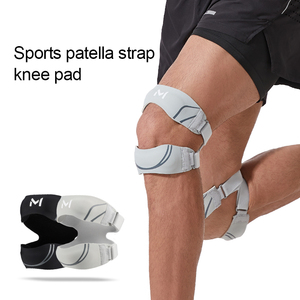 Rodillera Deportiva con Logotipo Personalizado, Almohadilla <span class=keywords><strong>de</strong></span> Silicona Ligera, Doble Soporte Rotuliano, Absorción <span class=keywords><strong>de</strong></span> Impactos y Protección - Product Image 2