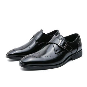 Chaussures habillées formelles de qualité supérieure pour hommes, confortables et élégantes, fabriquées à la main, sur mesure, augmentant la taille, disponibles en hiver - Product Image 3
