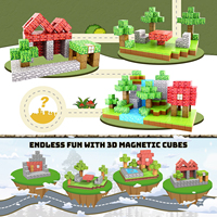 Blocs de construction magnétiques Montessori >14 ans, jouets sensoriels, cube anti-stress, jouets de construction en plastique, jouets éducatifs STEM