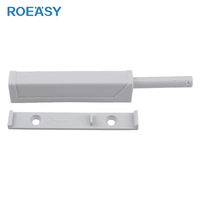 Système d'Amortisseur Magnétique à Ouverture par Poussée en Plastique ABS ROEASY pour Porte d'Armoire
