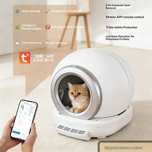 Lettiera per Gatti Automatica con Controllo App, Design Sferico, 65L, Controllo Odori, Ecologica e Resistente - Product Image 2