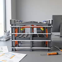 Modelo Profesional Personalizado en Estructura de Acero Industrial para Almacenes y Talleres, Diseño Detallado