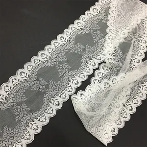 2022 popular 10cm 4 inches soft thin elastic spandex nylon homewear lace trim