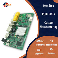 Amplificateur de canal audio personnalisé OEM ODM avec DAC, amplificateur de puissance audio domestique PCBA, Bluetooth et RCA USB Opt coaxial PCB
