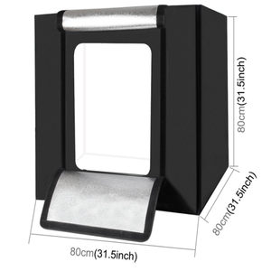 Hàng Mới Về PULUZ 80Cm Lightbox Photo <span class=keywords><strong>Studio</strong></span> Softbox Ánh Sáng Trắng Chụp Ảnh Ánh Sáng <span class=keywords><strong>Studio</strong></span> Chụp Lều Bộ Dụng Cụ Hộp - Product Image 5