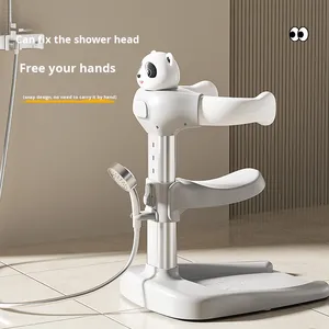 Pieghevole bambino <span class=keywords><strong>bagno</strong></span> Rack in lega di alluminio materiale con sedia e supporto in piedi <span class=keywords><strong>vasca</strong></span> <span class=keywords><strong>da</strong></span> <span class=keywords><strong>bagno</strong></span> <span class=keywords><strong>per</strong></span> bambini Set <span class=keywords><strong>per</strong></span> <span class=keywords><strong>la</strong></span> pulizia del bambino EN71 - Product Image 2