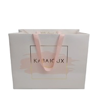 Sacs Cadeaux Personnalisés en Papier avec Poignées, Sacs de Luxe pour Mariage, Bijoux ou Cosmétiques