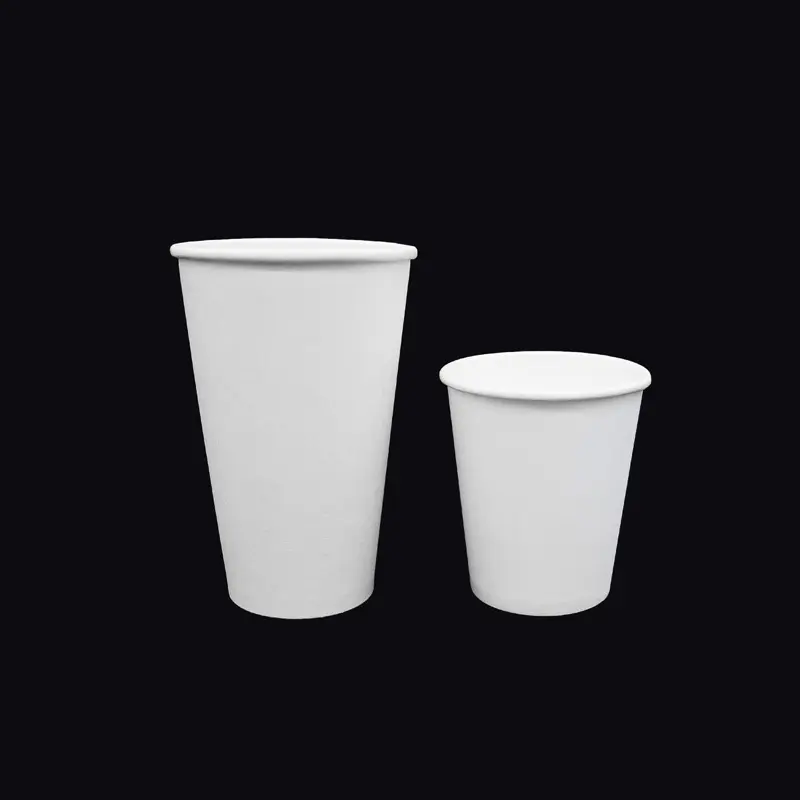 Disposable Coffee Cups with lids Milk Tea Cups with packing paper cups whole carton hot drinks with thickened plus hard custom