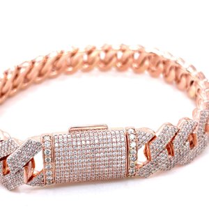 Bracelet en diamant de haute qualité pour dames bijoux de mode avec un savoir-faire unique parfait pour la célébration de fiançailles - Product Image 3