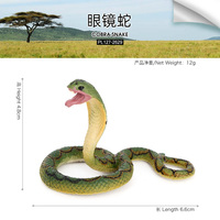 Figuras de Animales de PVC Sólido al por Mayor, Modelo de Simulación de Serpiente Pitón, Cobra, Juguetes de Animales