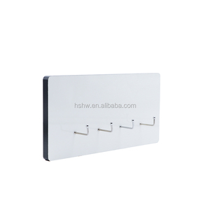 <span class=keywords><strong>Porte</strong></span>-clés <span class=keywords><strong>mural</strong></span> en MDF blanc pour sublimation avec 4 crochets, personnalisable avec photo, support de rangement pour clés, décoration DIY pour la maison - Product Image 4