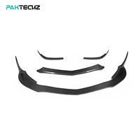 Kit carrosserie complet en fibre de carbone Paktechz, lèvre avant, jupes latérales, diffuseur arrière, aileron arrière Ver 1 pour Mercedes Benz AMG GT GTS C190