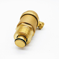 Vanne de purge automatique thermostatique latérale en laiton de qualité supérieure 1/2\" DN15 pour chauffe-eau solaire et CVC