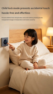 <span class=keywords><strong>Thermostat</strong></span> intelligent WiFi à bouton rotatif <span class=keywords><strong>pour</strong></span> chauffage au sol, chaudière à eau et à <span class=keywords><strong>gaz</strong></span>, régulateur de température programmable <span class=keywords><strong>pour</strong></span> la maison, compatible Tuya, Alexa, Google Home - Product Image 5