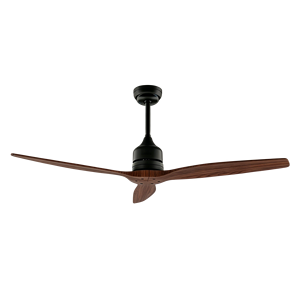Ventilador de Techo de Madera de 52 Pulgadas con 3 Aspas de Madera Plateada, Ventilador de Techo BLDC para Sala de Estar y Dormitorio - Product Image 3