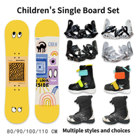 Snowboards d'hiver pour enfants en gros, importés, personnalisés, avec noyau en bois de peuplier, écologiques, pour toutes les montagnes, freestyle, surdimensionnés