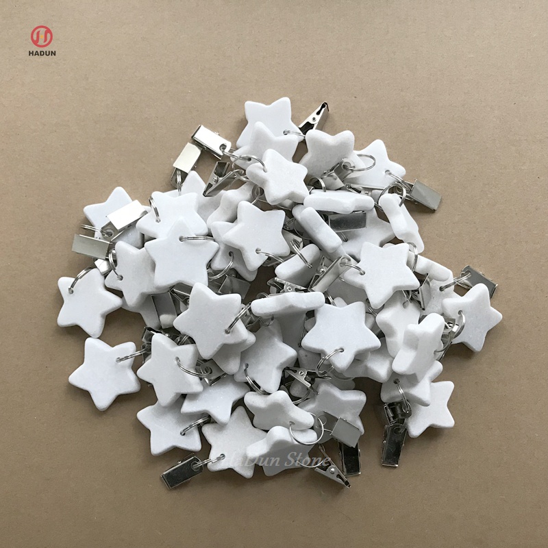 Personalized Marble Five-pointed Star Stone | 40/50/75mm Bulk Pricing | Eco-Friendly Stone Craft for Retailers