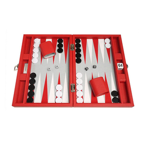 Personalizzati su misura di lusso In Pelle backgammon board con pedine pezzi set di giochi per turco - Product Image 3