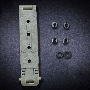 Système de transport sécurisé Molle pour étui Kydex avec clip de ceinture MOLLE et vis en plastique - Product Image 3