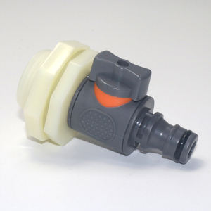 1 Set Schlauchanschluss-Miniventil Gartenhahn-Schlauchanschlüsse mit 1/2 3/4 Zoll Gewinde Tropfbewässerungssystem-Zubehör Gartenwerkzeuge - Product Image 3